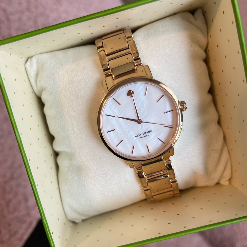 Kate Spade Gramercy Rose Gold Watch